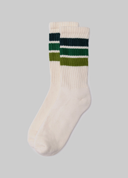 Retro Birthday Stripe - Forest