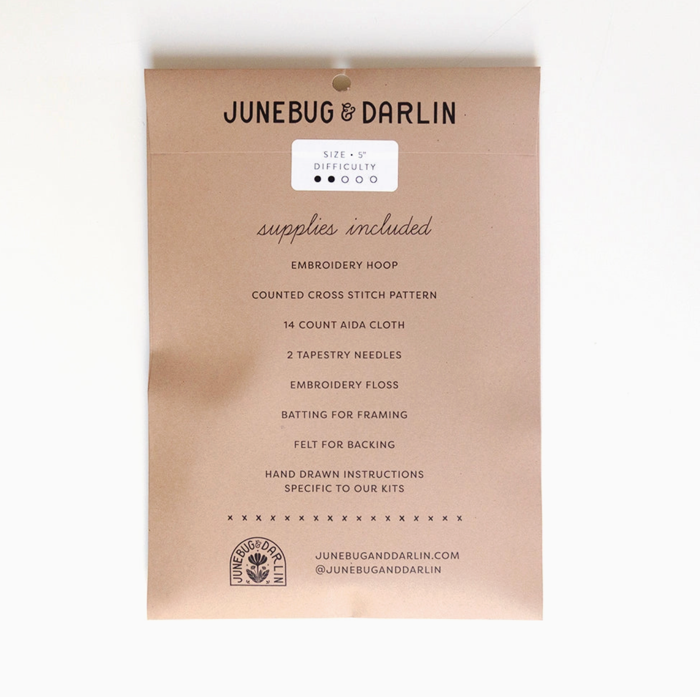 Resist Fascism Cross Stitch Kit