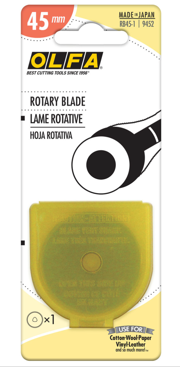 Rotary Cutter Replacement Blades 45mm