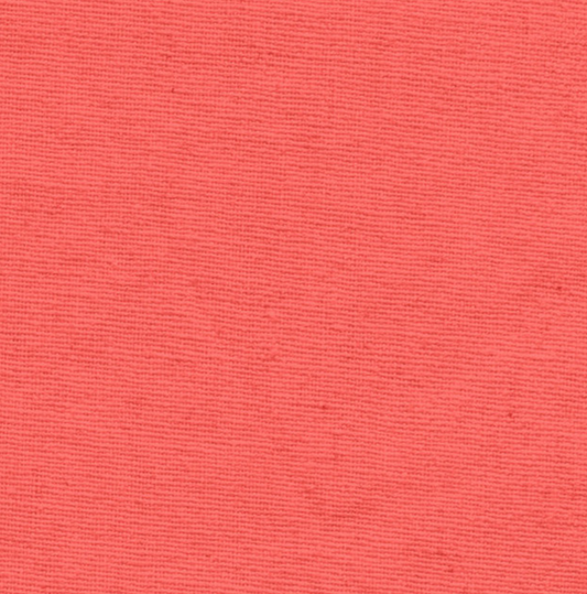 Salmon Birchwood Cotton/Linen Fabric