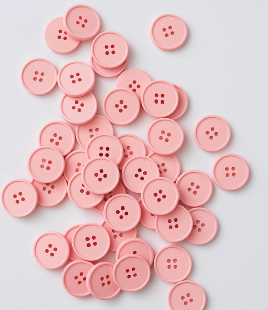 Frosted (Pink) Retro Buttons