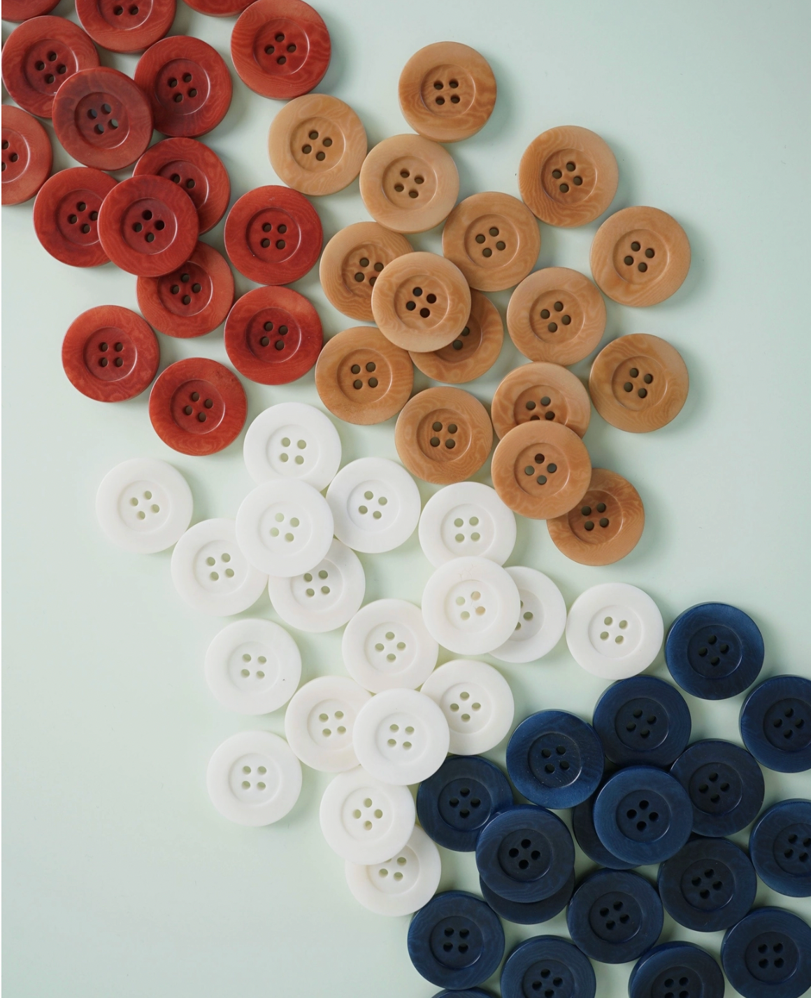 Midnight 1" Corozo Nut Buttons