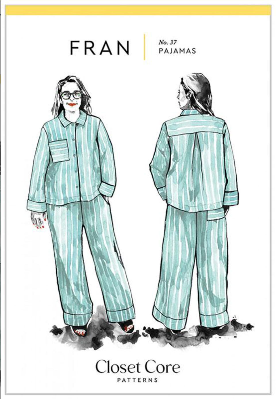 Fran Pajamas Pattern Size XXS - 4X