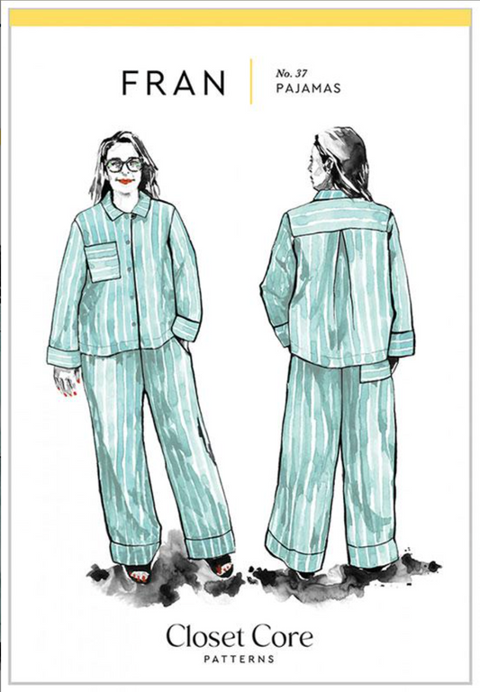 Fran Pajamas Pattern Size XXS - 4X