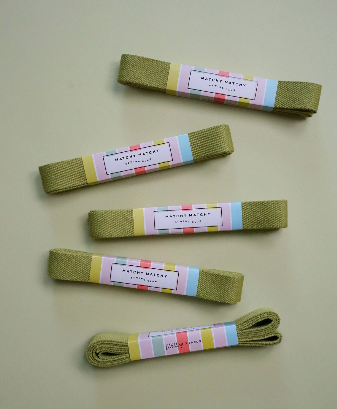 Lime Green Webbing