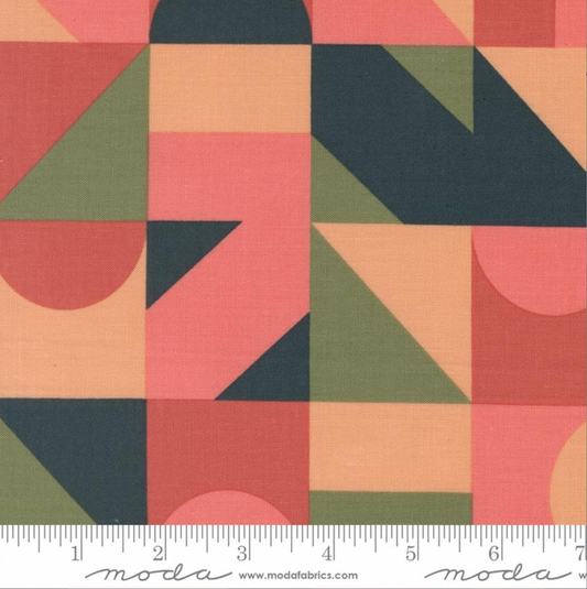 Peachy Midnight Geometric