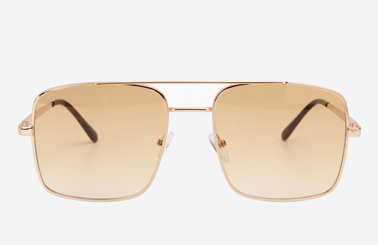 Drifter - Gold Aviator Sunglasses