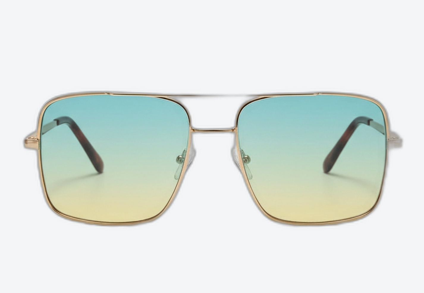 Drifter - Green Aviator Sunglasses