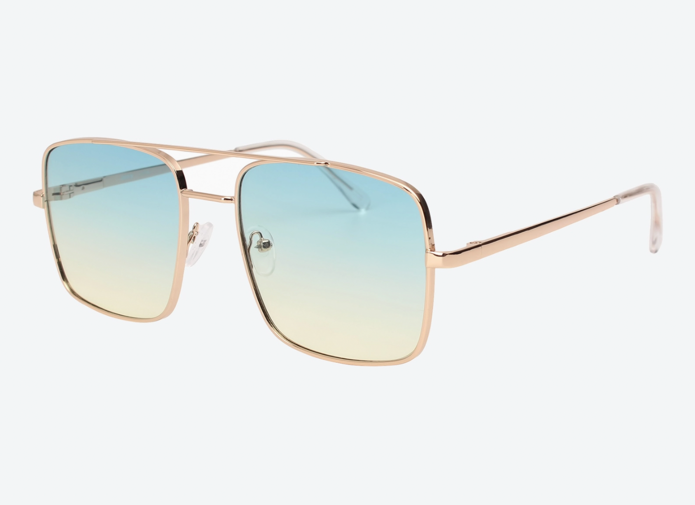 Drifter - Green Aviator Sunglasses