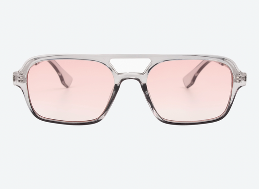 Groove Theory - Pink/Grey Sunglasses