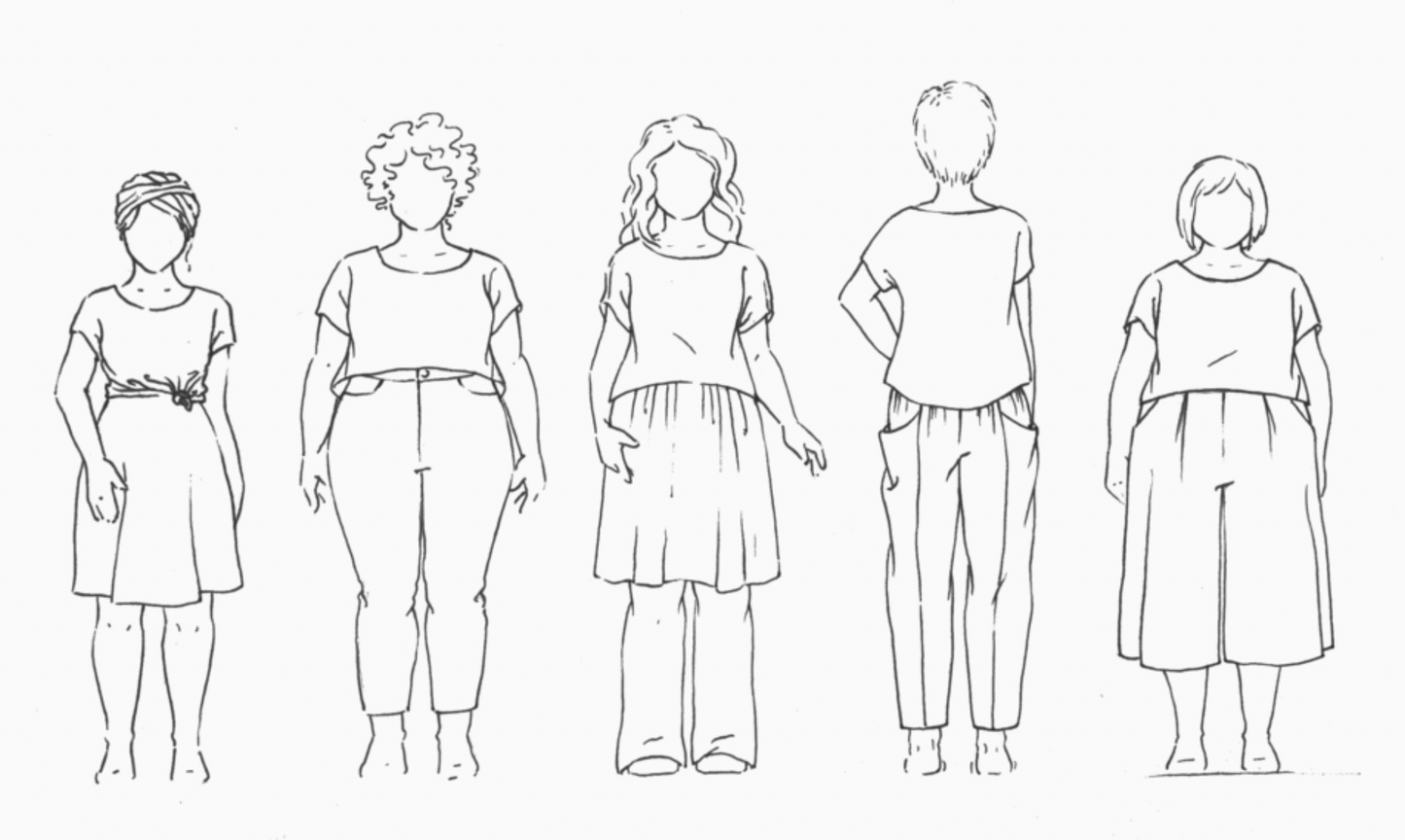 Strata Top Sewing Pattern Sizes 0-30