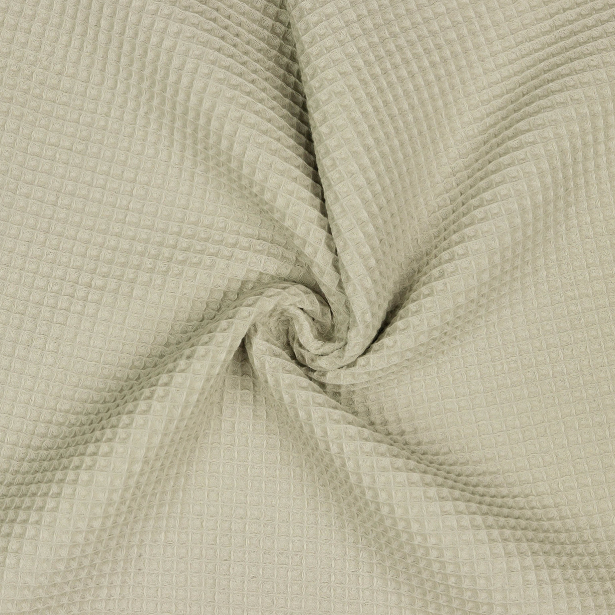 Beige Cotton Waffle