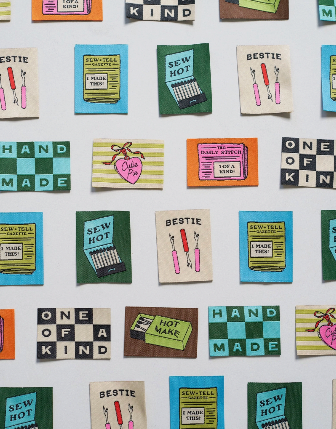 Sew Hot Large Garment Labels