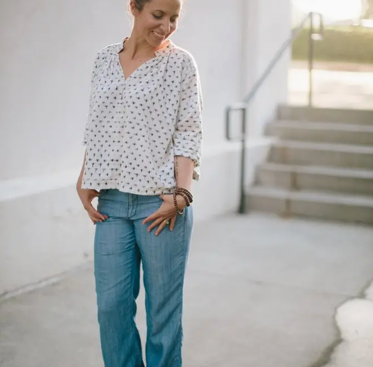 Matcha Top Sewing Pattern Sizes 0-24