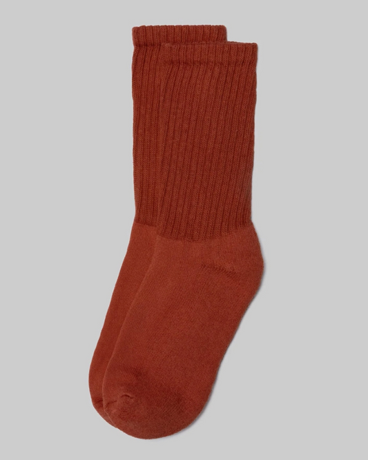 Solid Sock - Rust