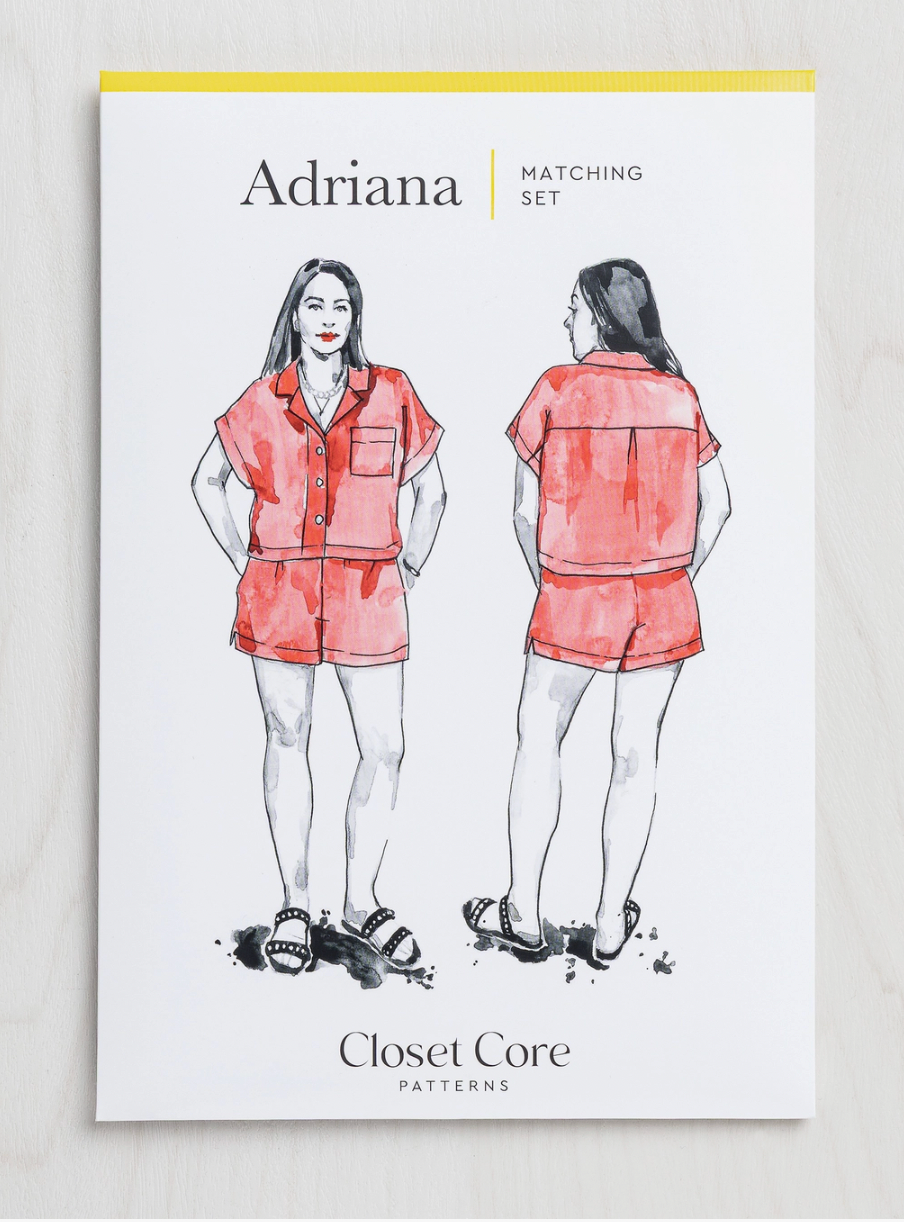 Adriana Matching Set Sewing Pattern XXS-6XL