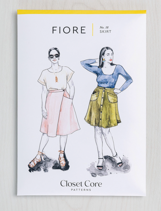 Fiore Skirt Sewing Pattern XXS-6XL