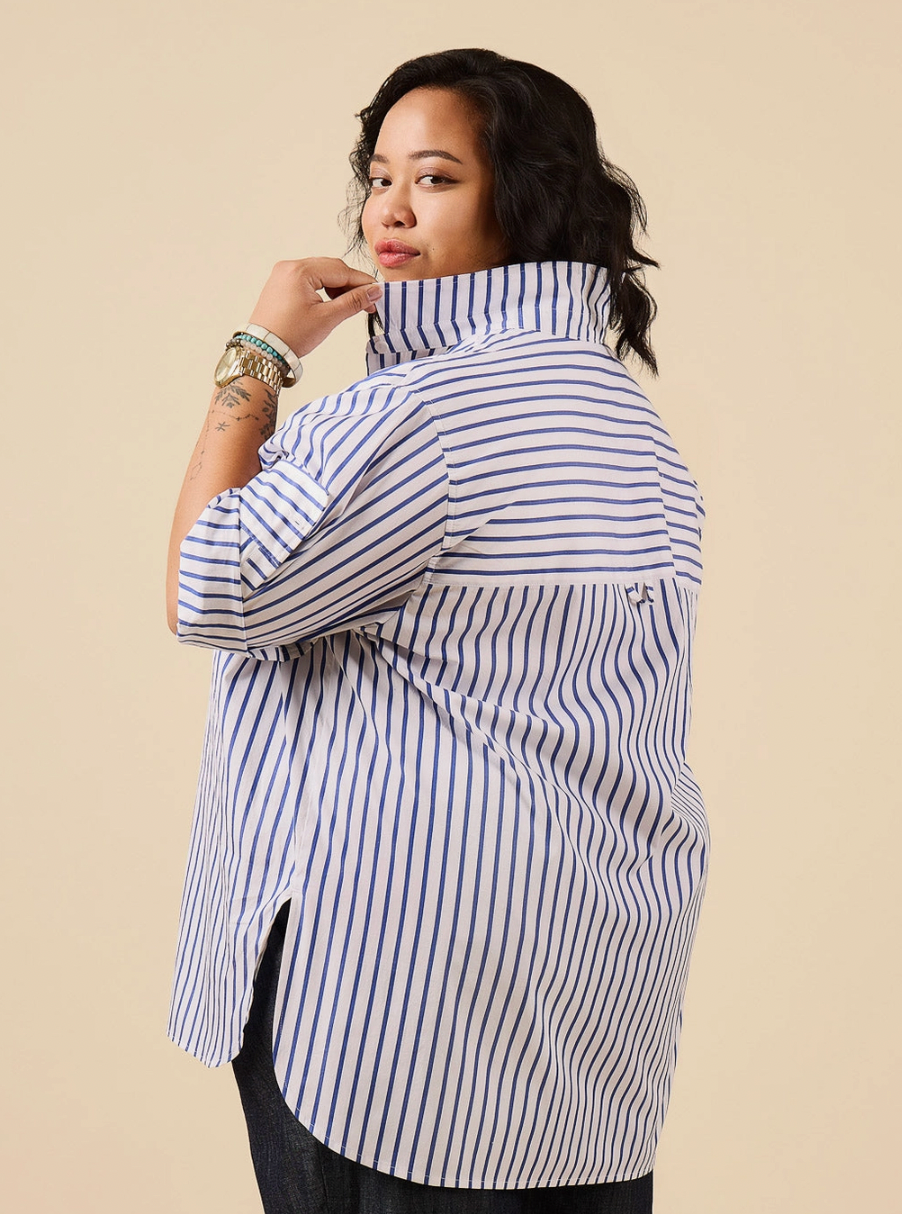 Jenna Shirt + Shirtdress Sewing Pattern XXS-4XL