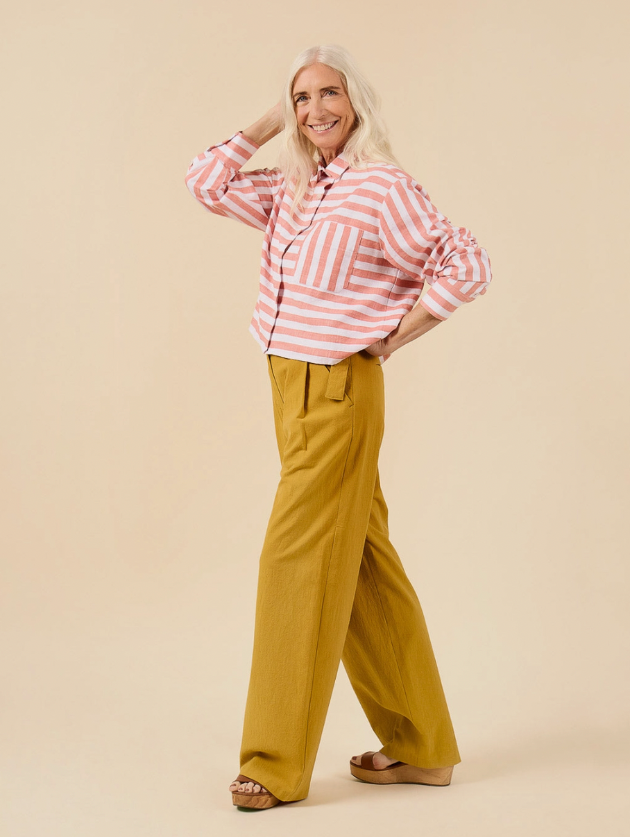 Jenna Shirt + Shirtdress Sewing Pattern XXS-4XL