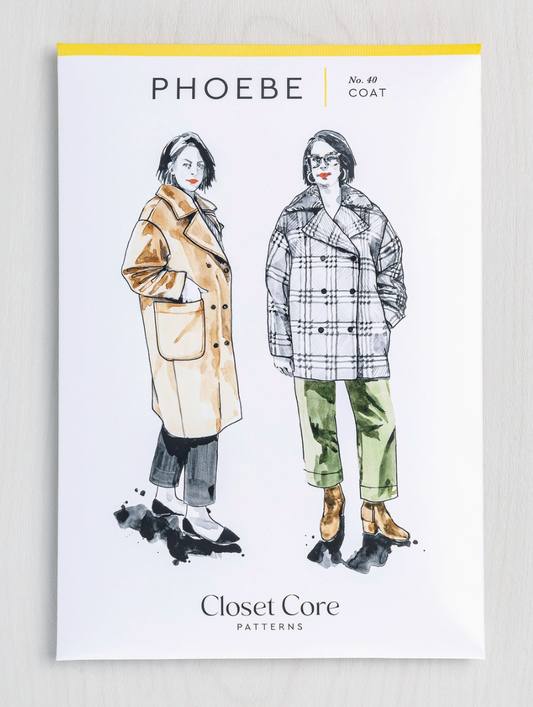 Phoebe Coat Sewing Pattern XXS-4XL