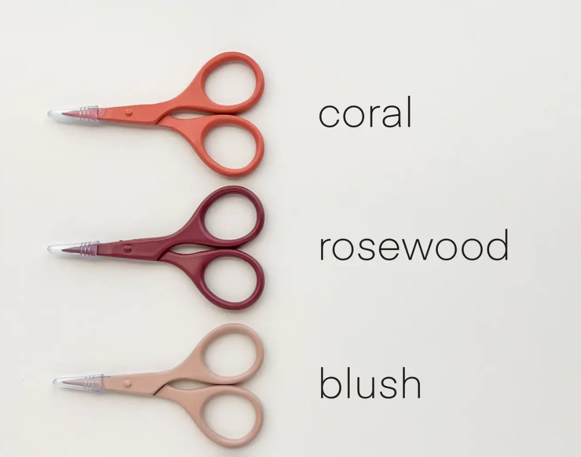 Small Needlecraft Scissors - Rosewood