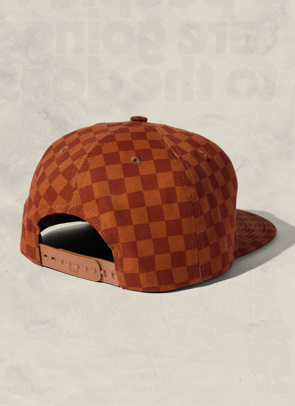 Tonal Checkerboard 5-panel Field Trip Hat (many colors)