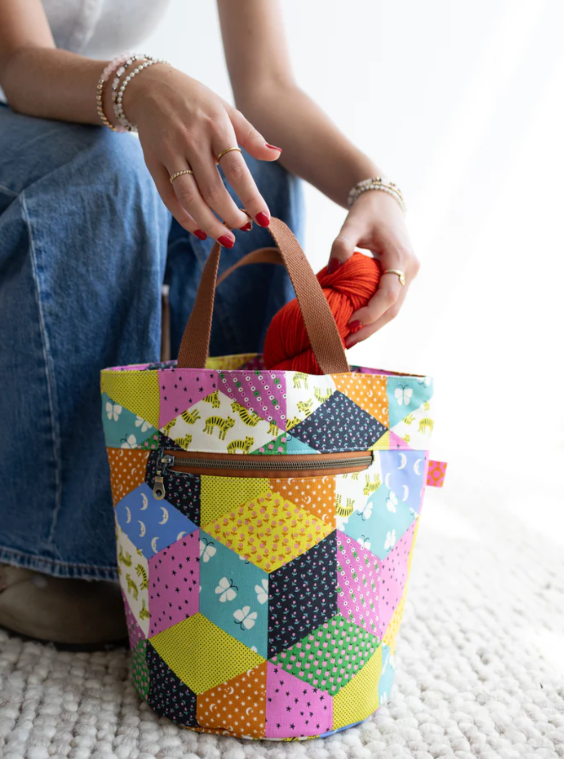 Quarry Tote Pattern (and bonus zippered pouch)