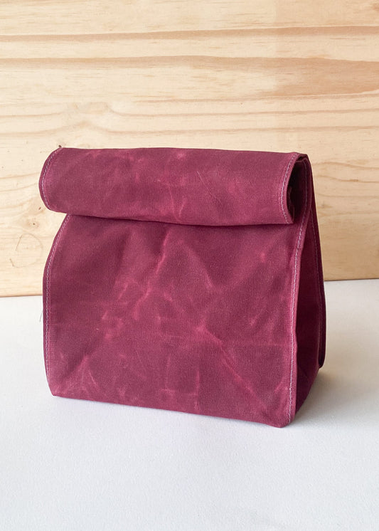 Waxed Canvas Reusable Lunch Bag