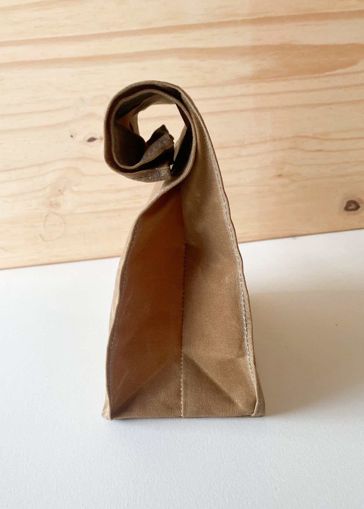 Waxed Canvas Reusable Lunch Bag