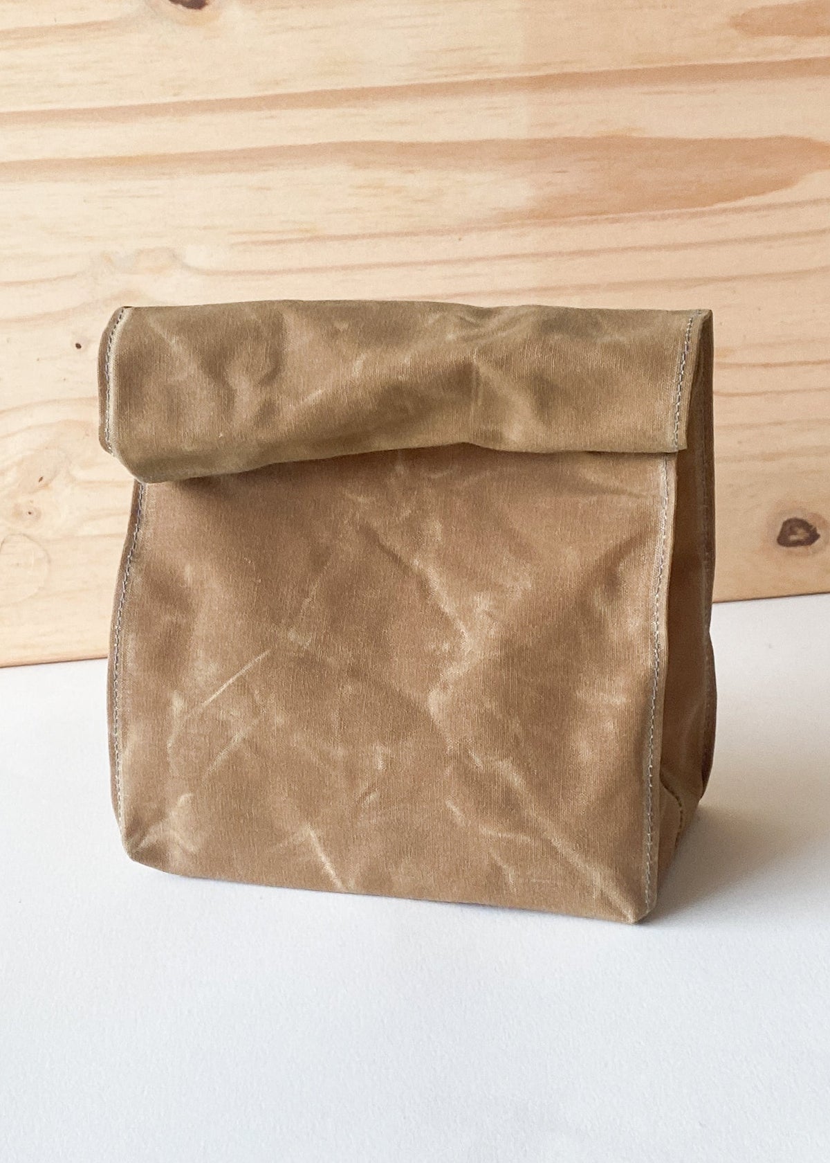 Waxed Canvas Reusable Lunch Bag