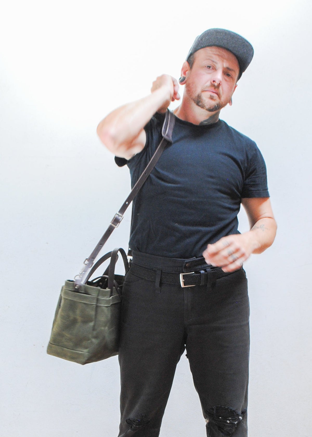 Waxed Canvas Tool Bag