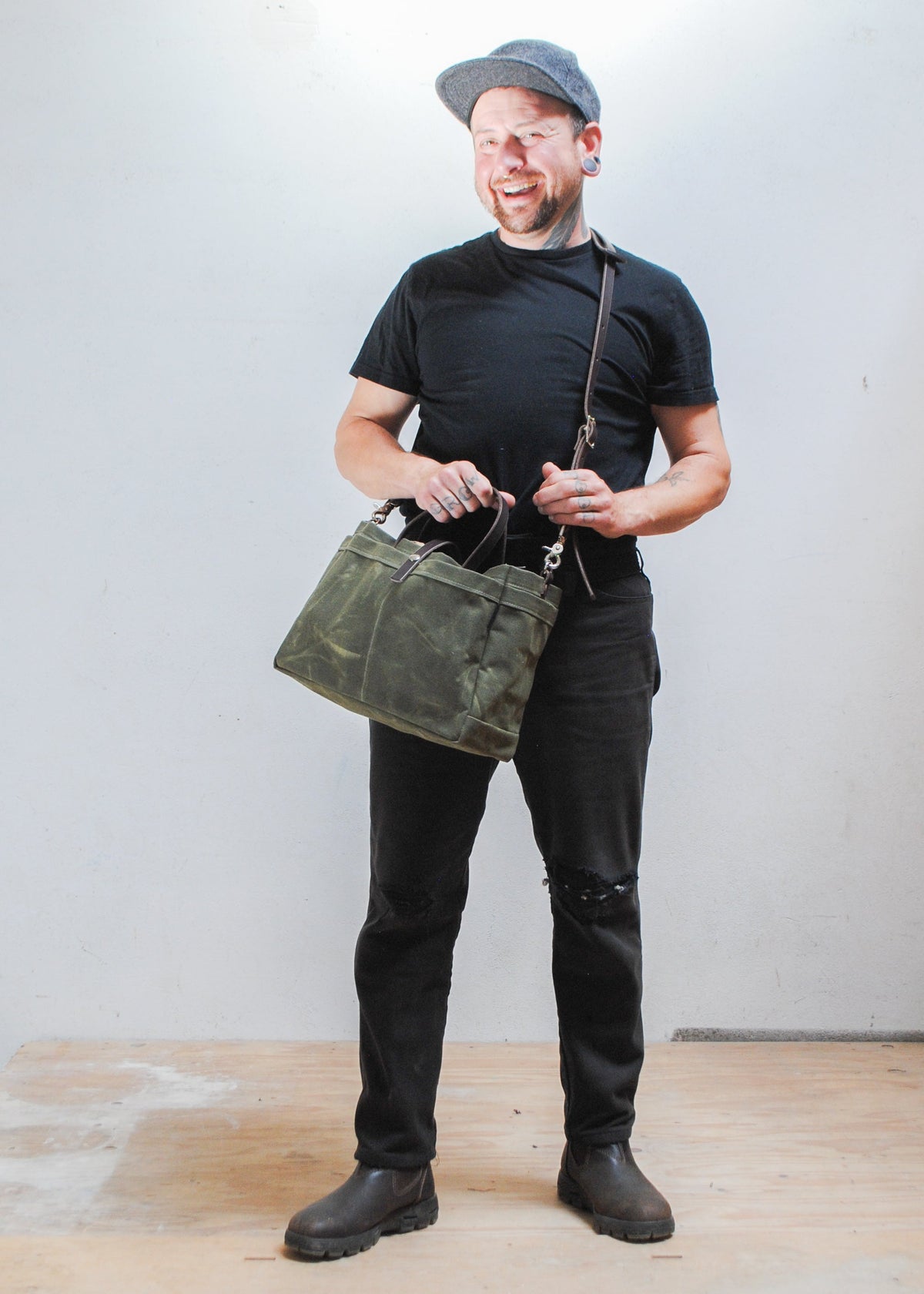 Waxed Canvas Tool Bag