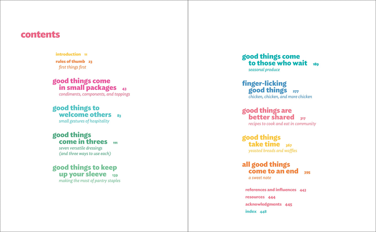 Good Things: Recipes and Rituals to Share with People You Love