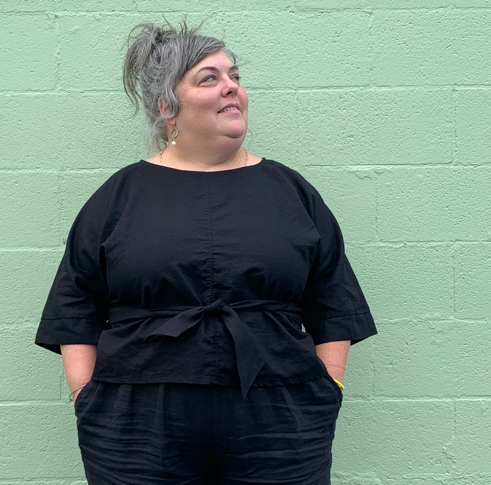 Handkerchief linen discount clothing