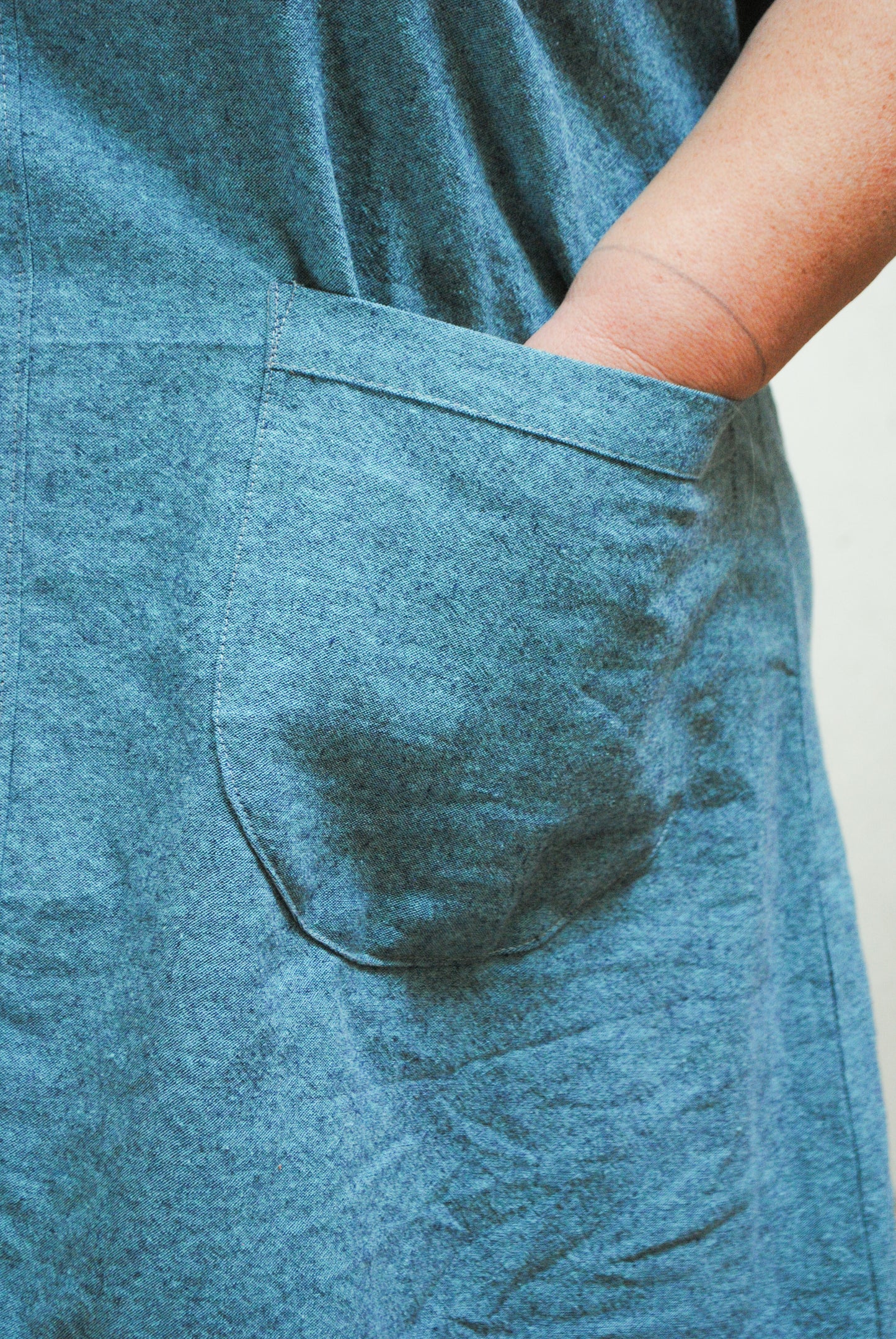 Made To Order Basic Dress - Marine Blue