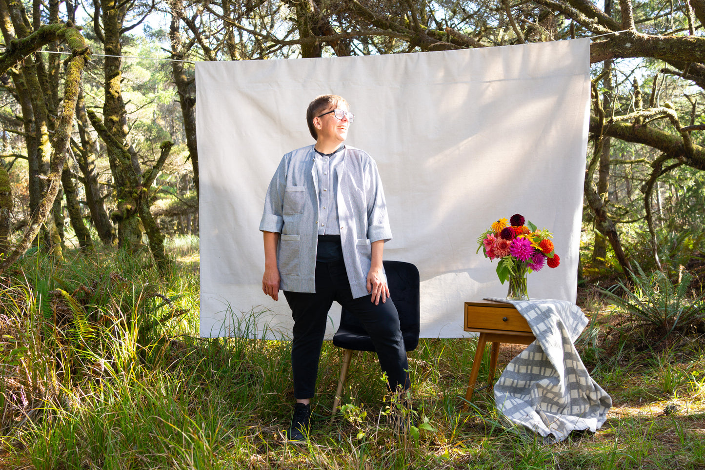 Crop Railroad Work Vest