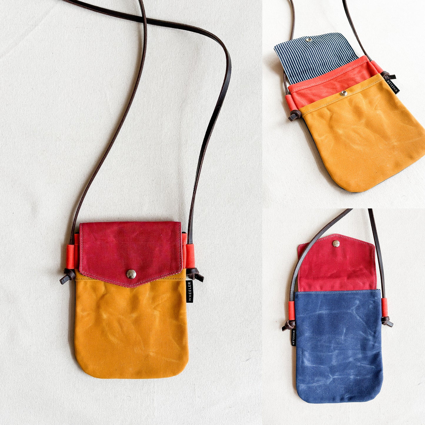 Colorblock Simple Crossbody