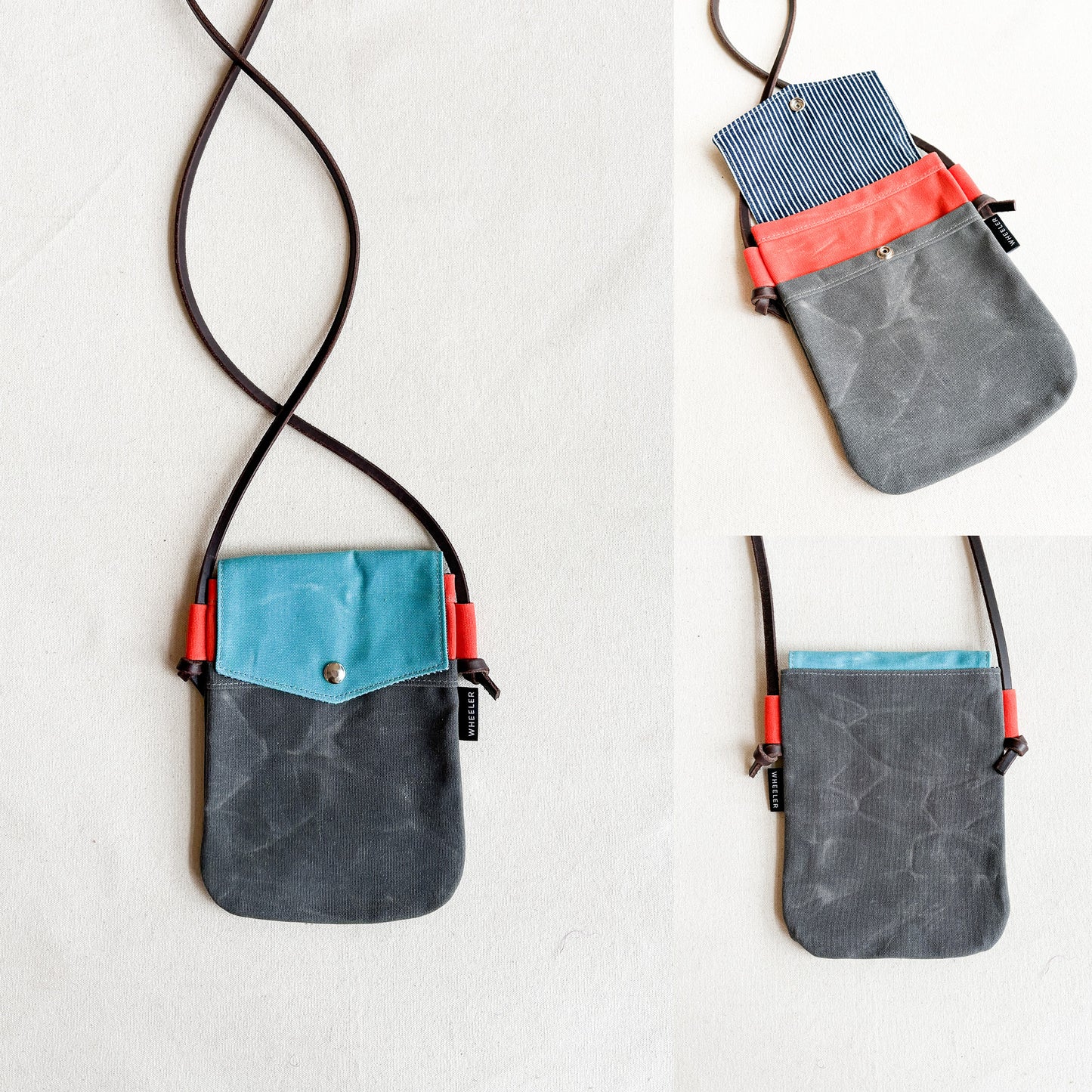 Colorblock Simple Crossbody