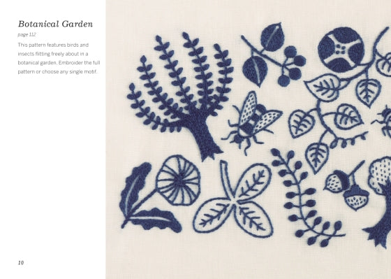 Zakka Embroidery: Simple One- and Two-Color Embroidery Motifs and Small Crafts