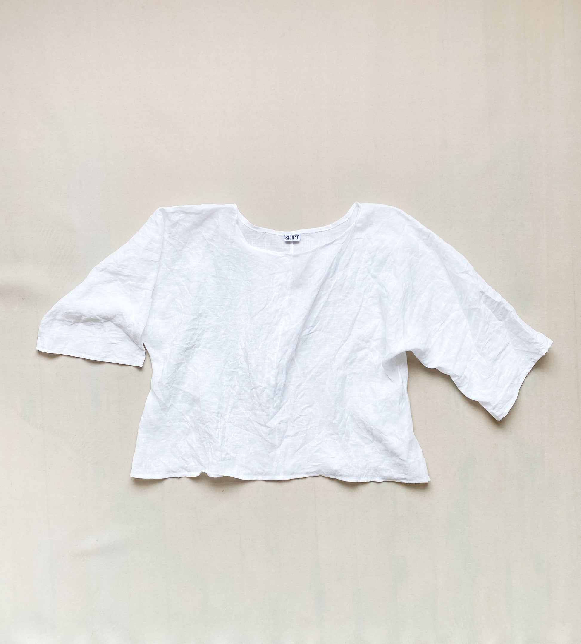 Sheer-ish Linen Ghost Shirt.