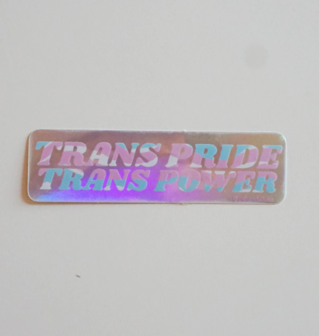 Trans Pride Trans Power Sticker