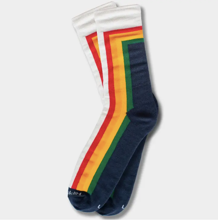 Bobby McGee Rainbow Crew Sock