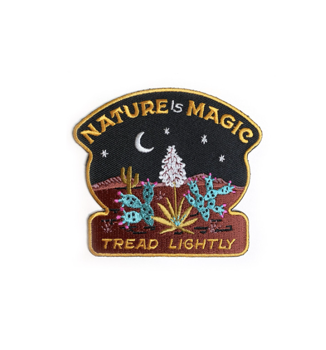 Nature is Magic Embroidered Patch