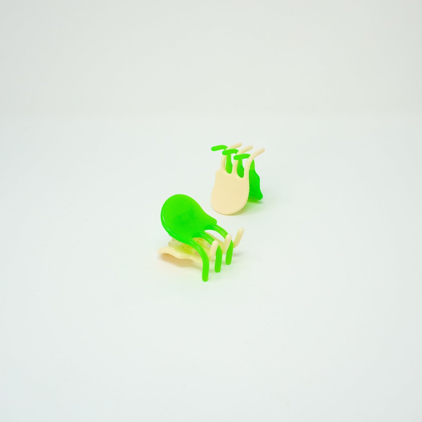 Neon Green + Nude Mini Claws.